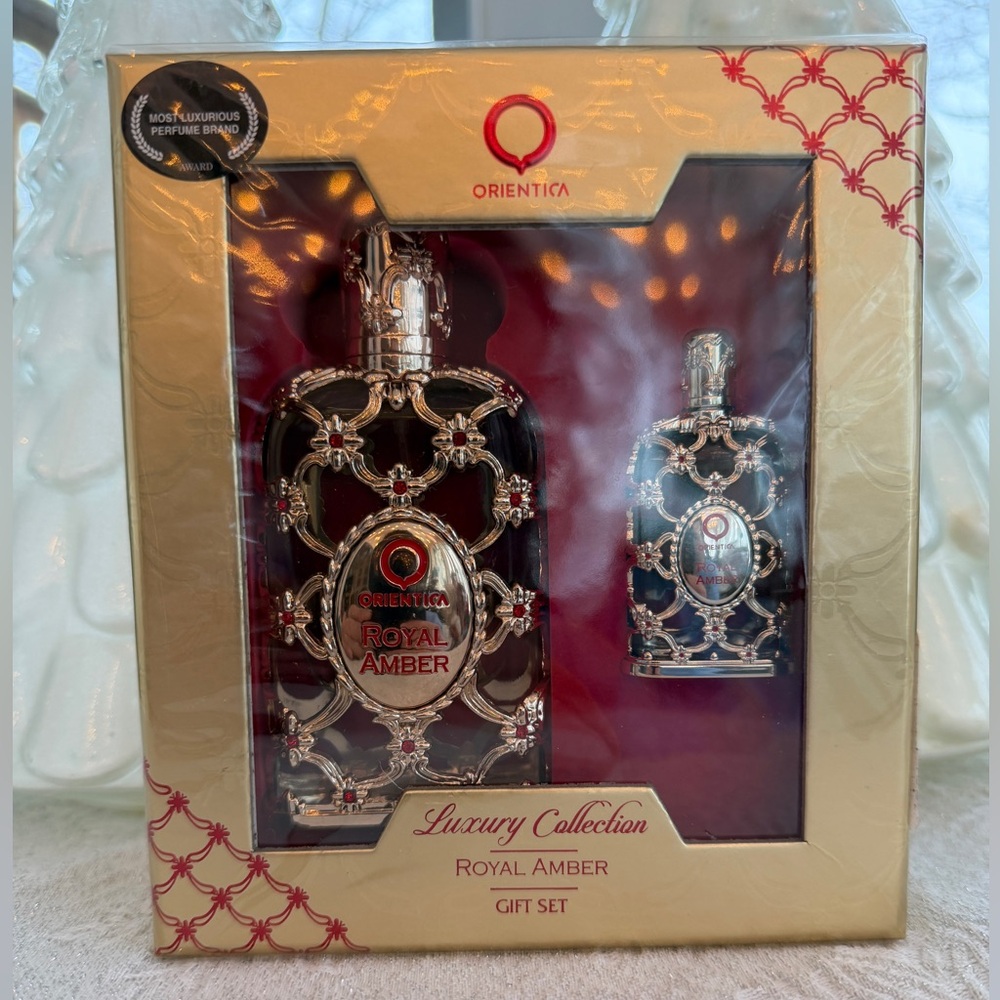 Brand New Orientica Royal Amber Gift Set